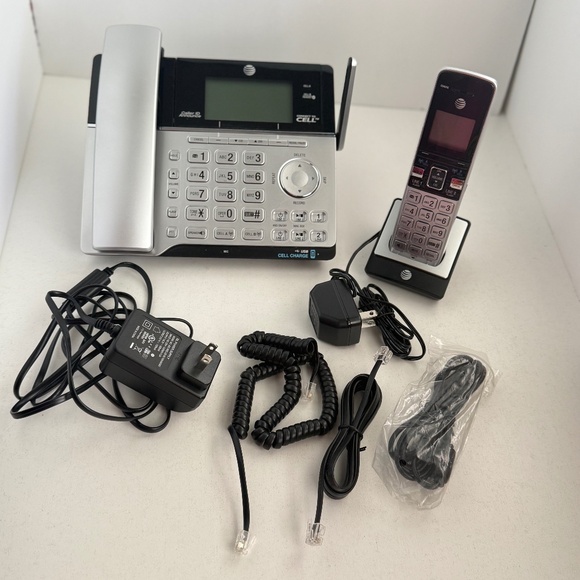 AT&T 2-Line Corded/Cordless Answering System w/Connect to Cell Tech TL86103 - Picture 1 of 12